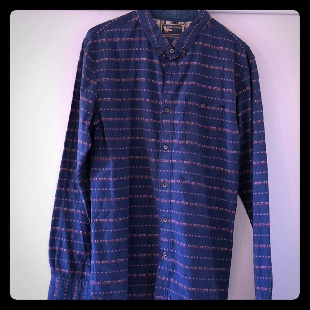 A button down long sleeve